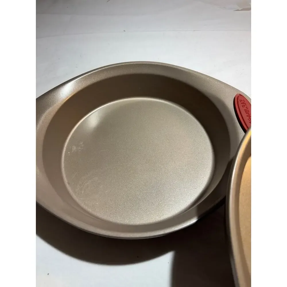 Rachael Ray Nonstick Round Cake Pan Set